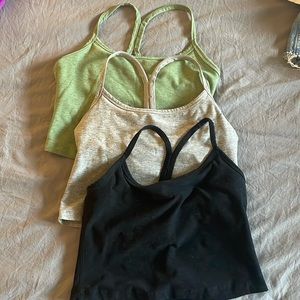 Beyond Yoga Slim Racerback Crop Tanks